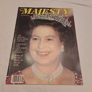 Majesty Magazine Volume 4 No 9 January 1984 Printed In England Royal Family